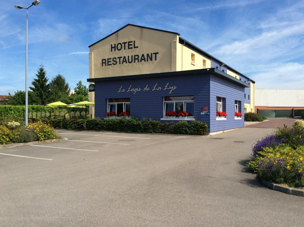 Hotel Le Logis De La Lys Aire-sur-la-Lys Exteriér fotografie