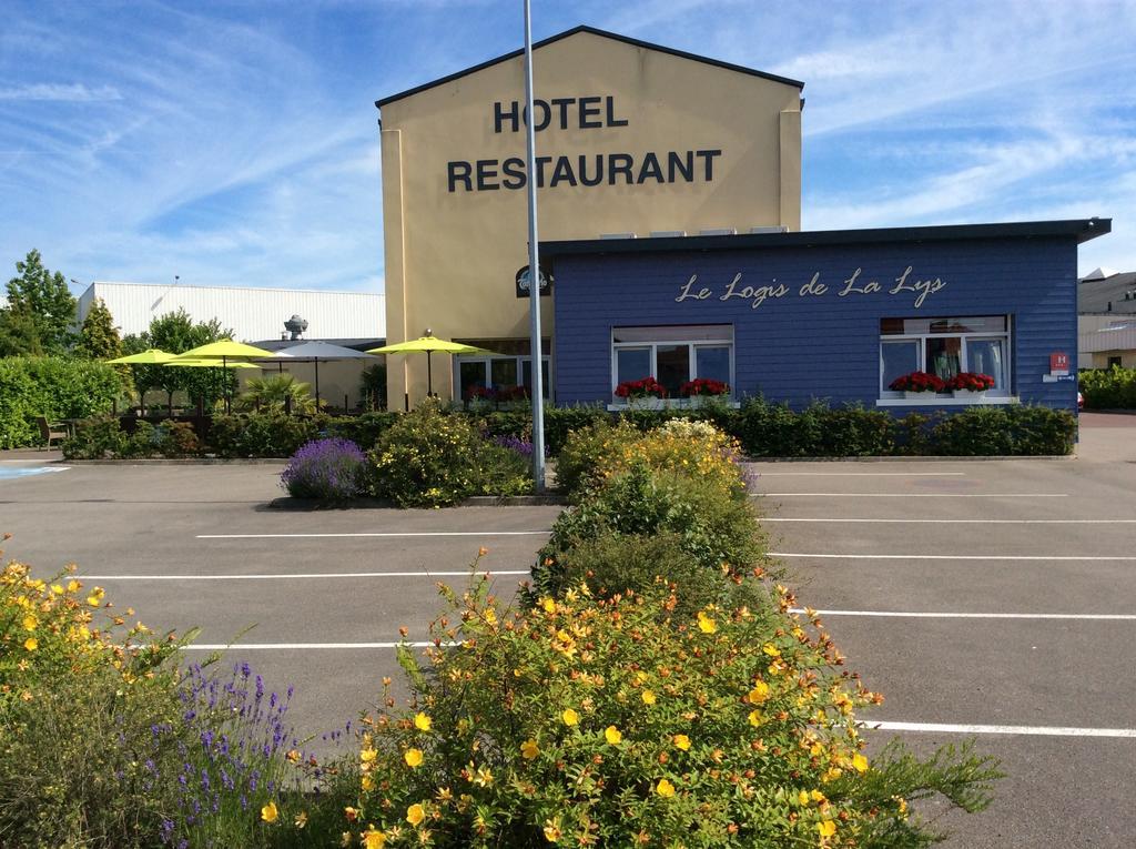 Hotel Le Logis De La Lys Aire-sur-la-Lys Exteriér fotografie