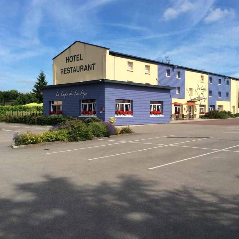 Hotel Le Logis De La Lys Aire-sur-la-Lys Exteriér fotografie