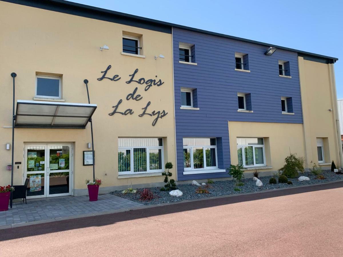 Hotel Le Logis De La Lys Aire-sur-la-Lys Exteriér fotografie