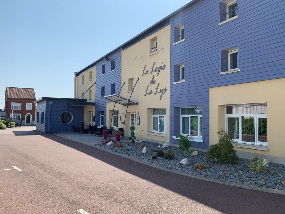 Hotel Le Logis De La Lys Aire-sur-la-Lys Exteriér fotografie