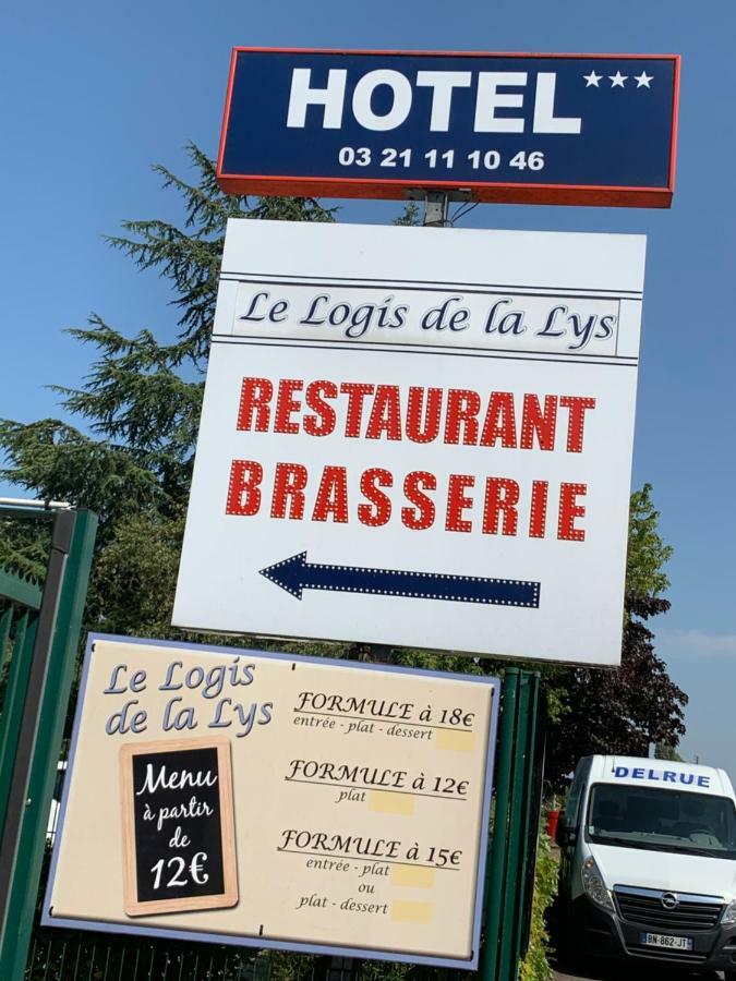 Hotel Le Logis De La Lys Aire-sur-la-Lys Exteriér fotografie